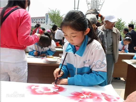中国 印尼 新加坡青少年书画友谊赛
